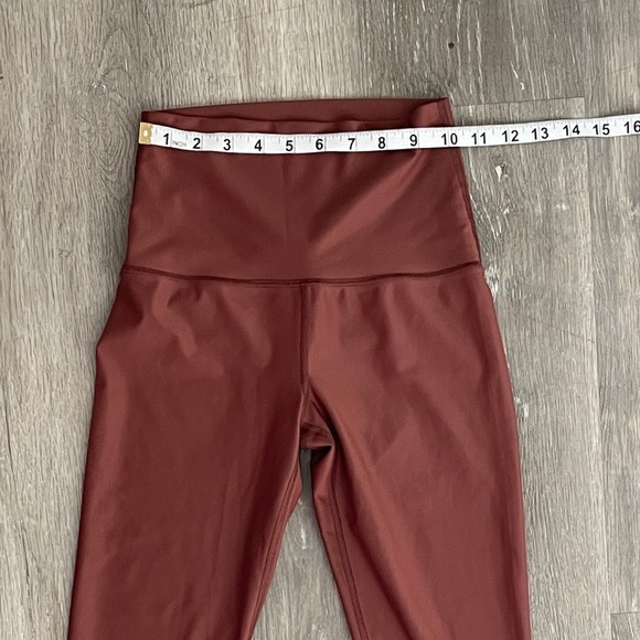 Aerie Offline High-Waisted Rust Leggings - Picture 4 of 7